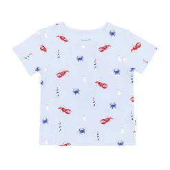 Kyte Baby Toddler Basic Tee in Harbor Outlet