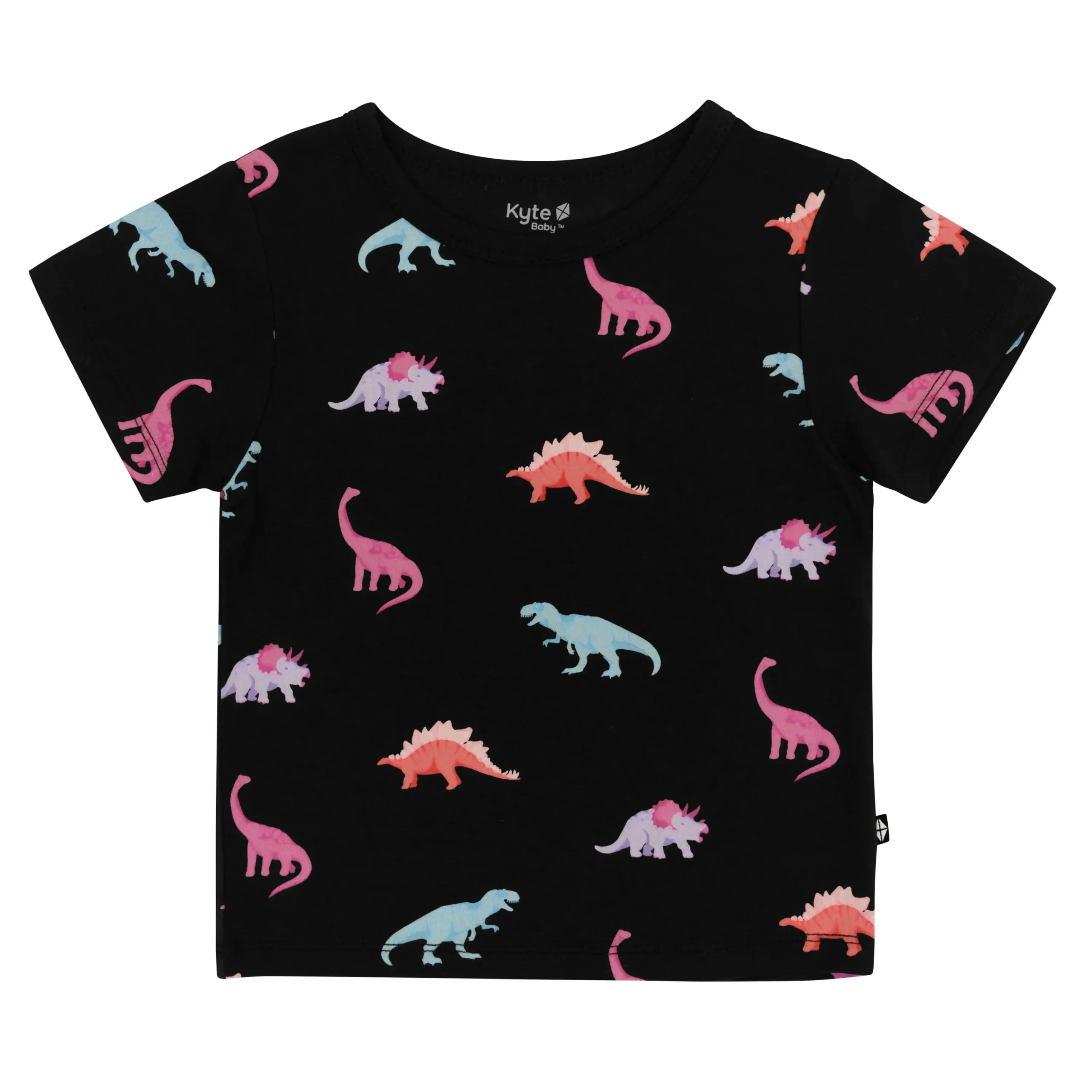 Kyte Baby Toddler Basic Tee in Midnight Roar Hot