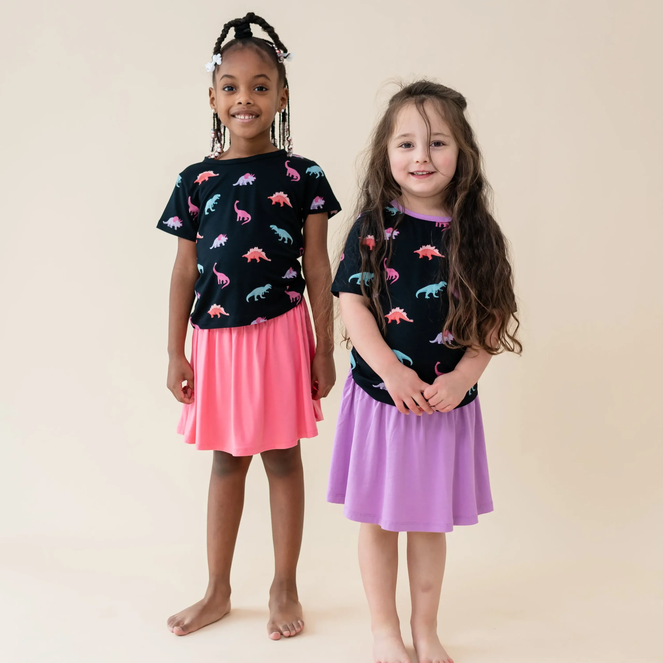 Kyte Baby Toddler Basic Tee in Midnight Roar Hot