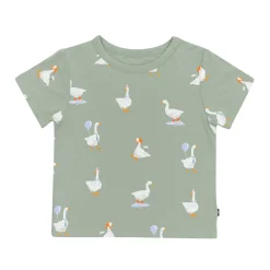 Kyte Baby Toddler Basic Tee in Silly Goose Hot