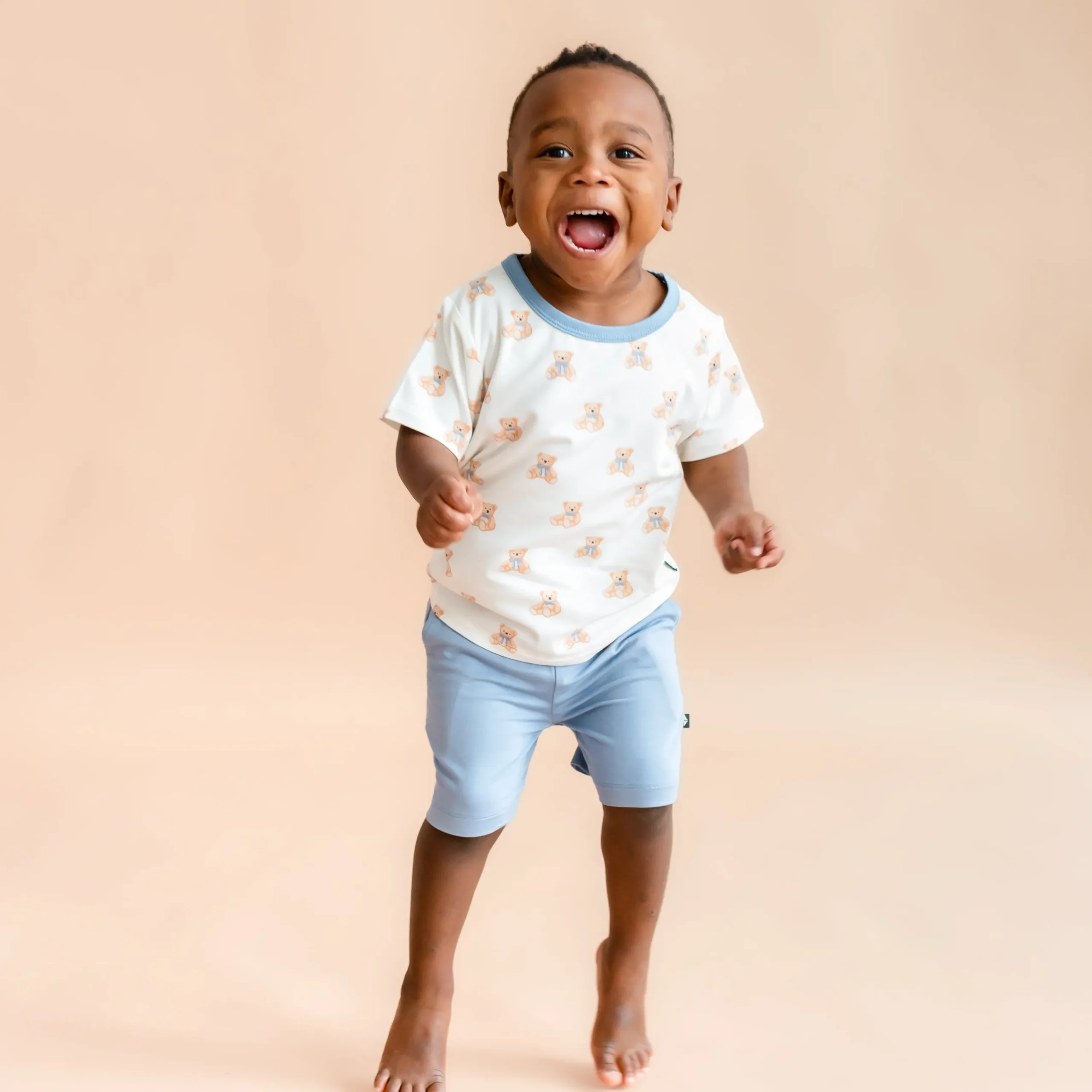 Kyte Baby Toddler Basic Tee in Teddy Bear