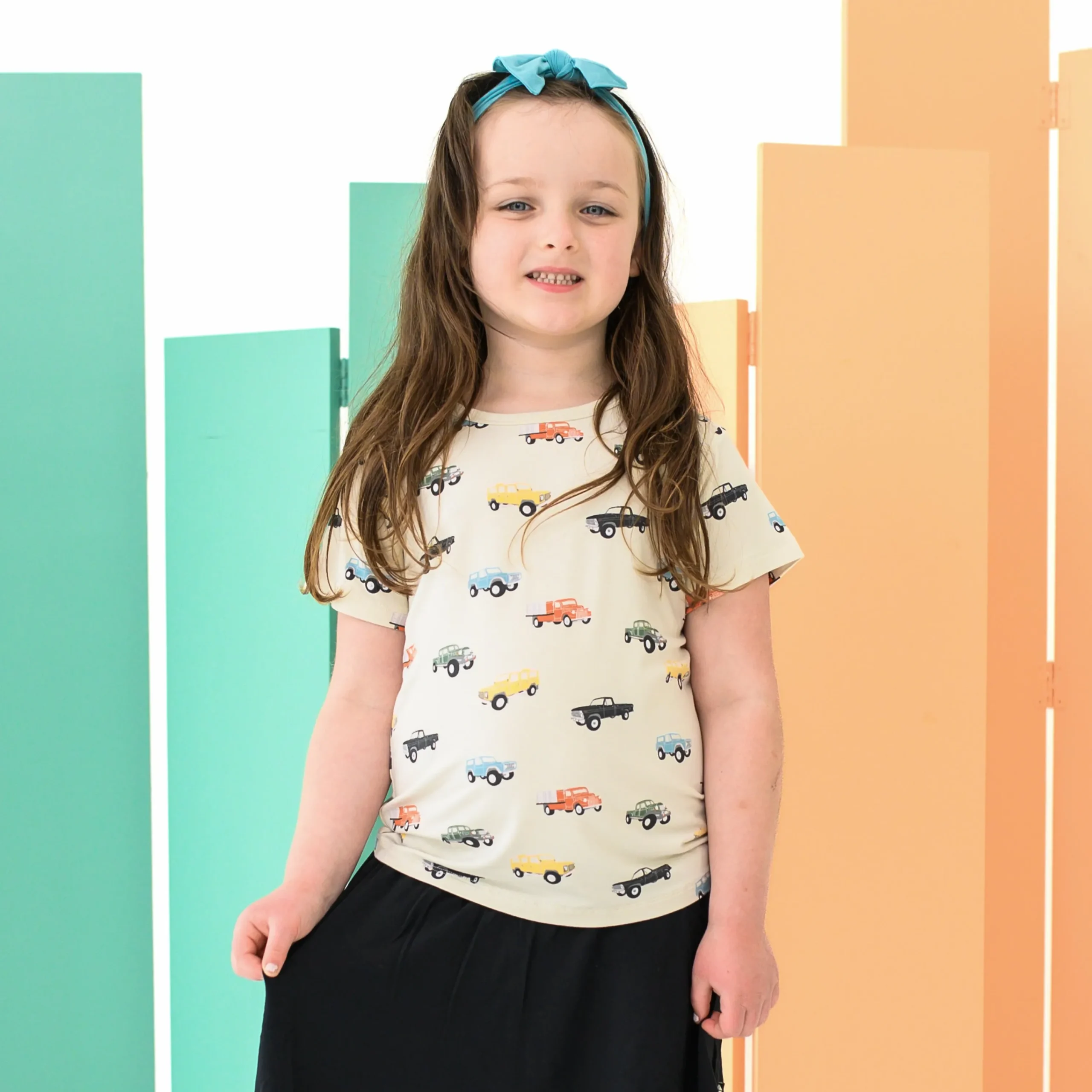 Kyte Baby Toddler Basic Tee in Vintage Truck Best