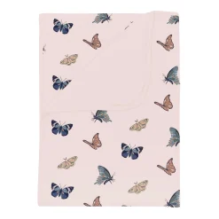 Kyte Baby Toddler Blanket in 1.0 Blush Butterfly Online