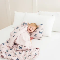 Kyte Baby Toddler Blanket in 1.0 Blush Butterfly Online
