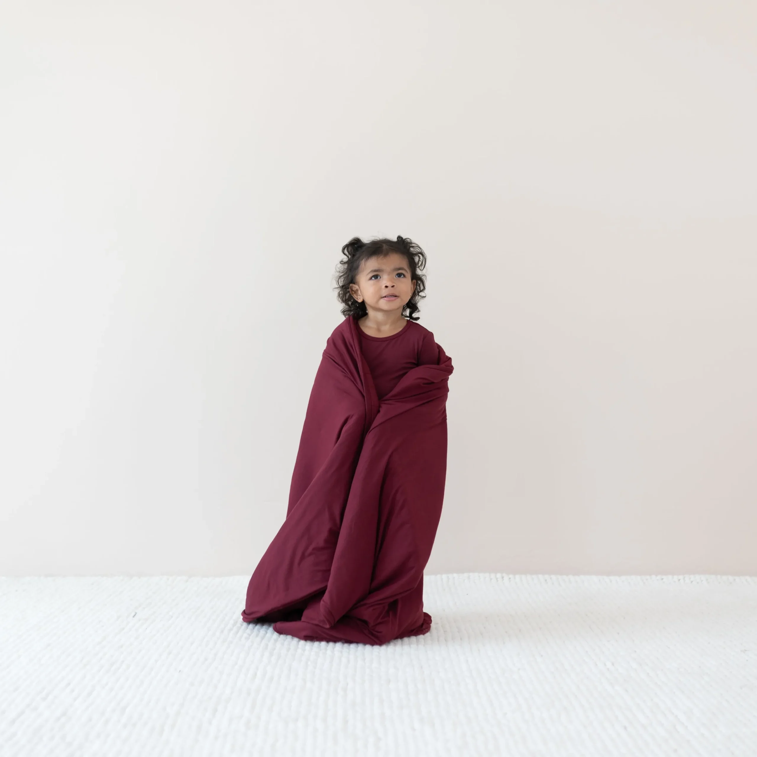 Kyte Baby Toddler Blanket in 2.5 Burgundy Best