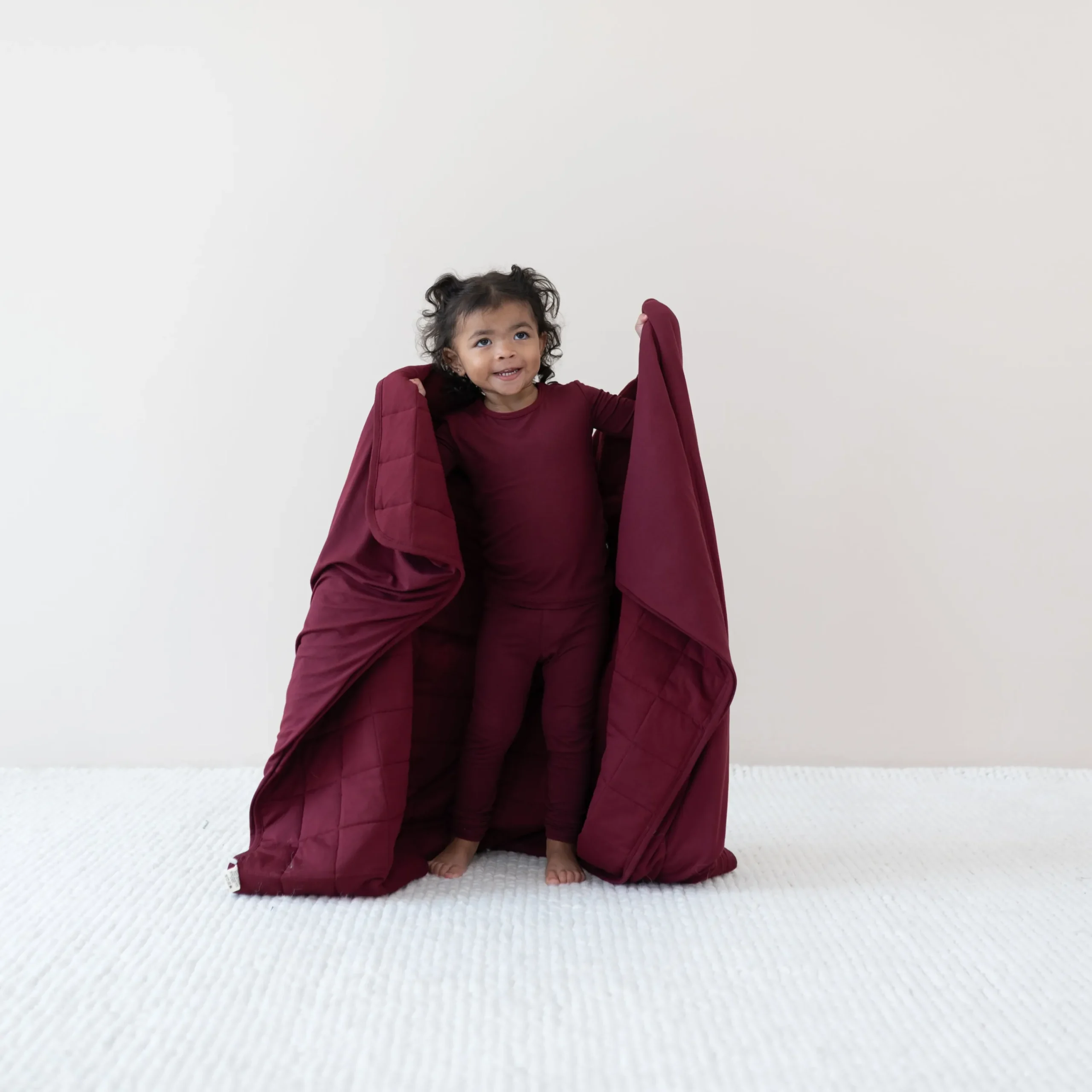 Kyte Baby Toddler Blanket in 2.5 Burgundy Best