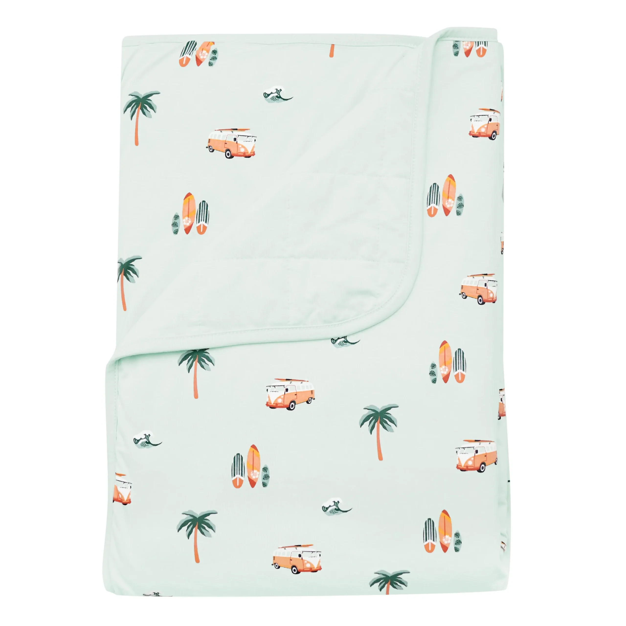 Kyte Baby Toddler Blanket in Dew Surf 1.0 Hot