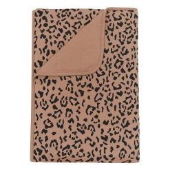 Kyte Baby Toddler Blanket in 1.0 Latte Leopard Online