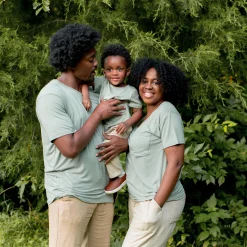 Kyte Baby Toddler Crew Neck Tee in Thyme Discount