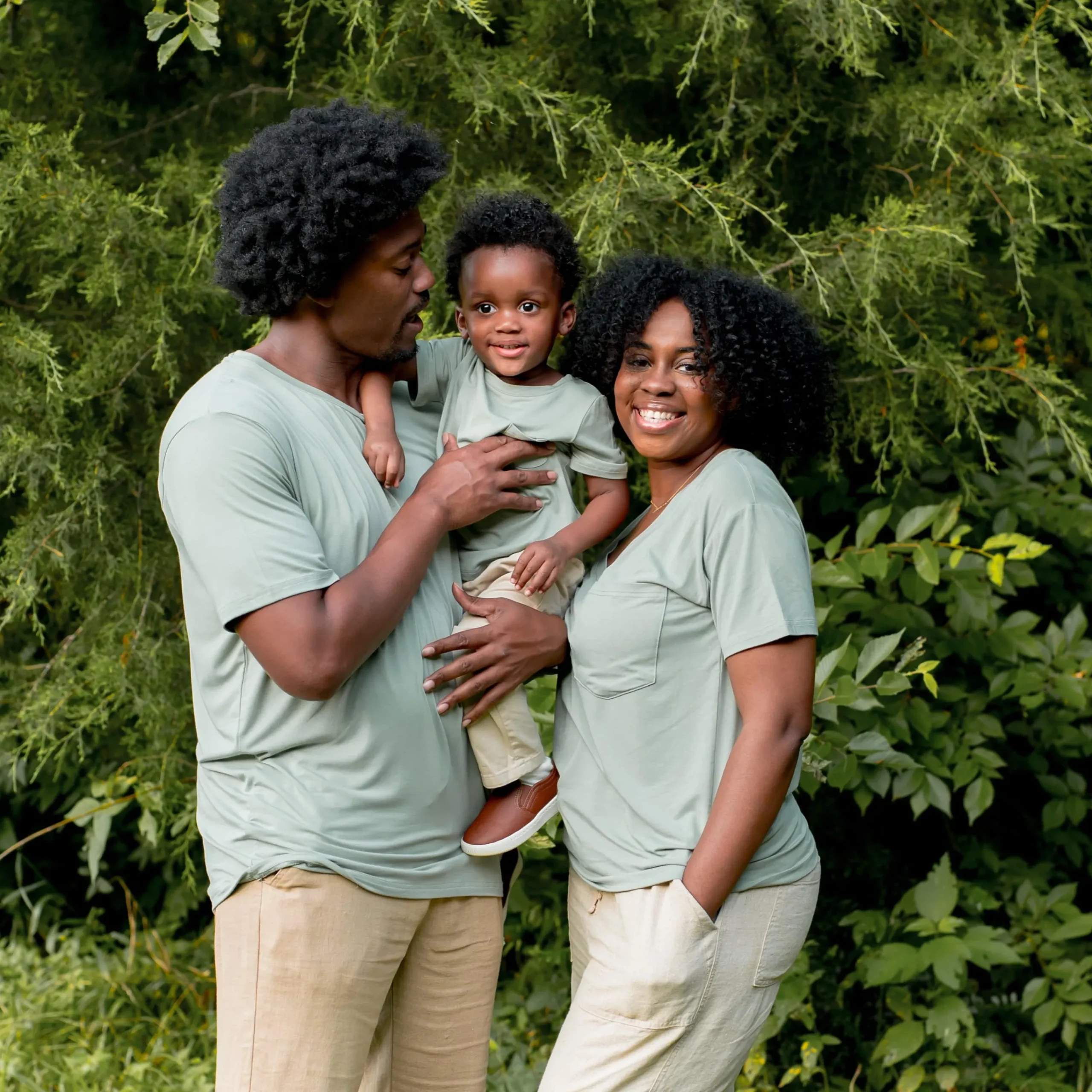 Kyte Baby Toddler Crew Neck Tee in Thyme Discount