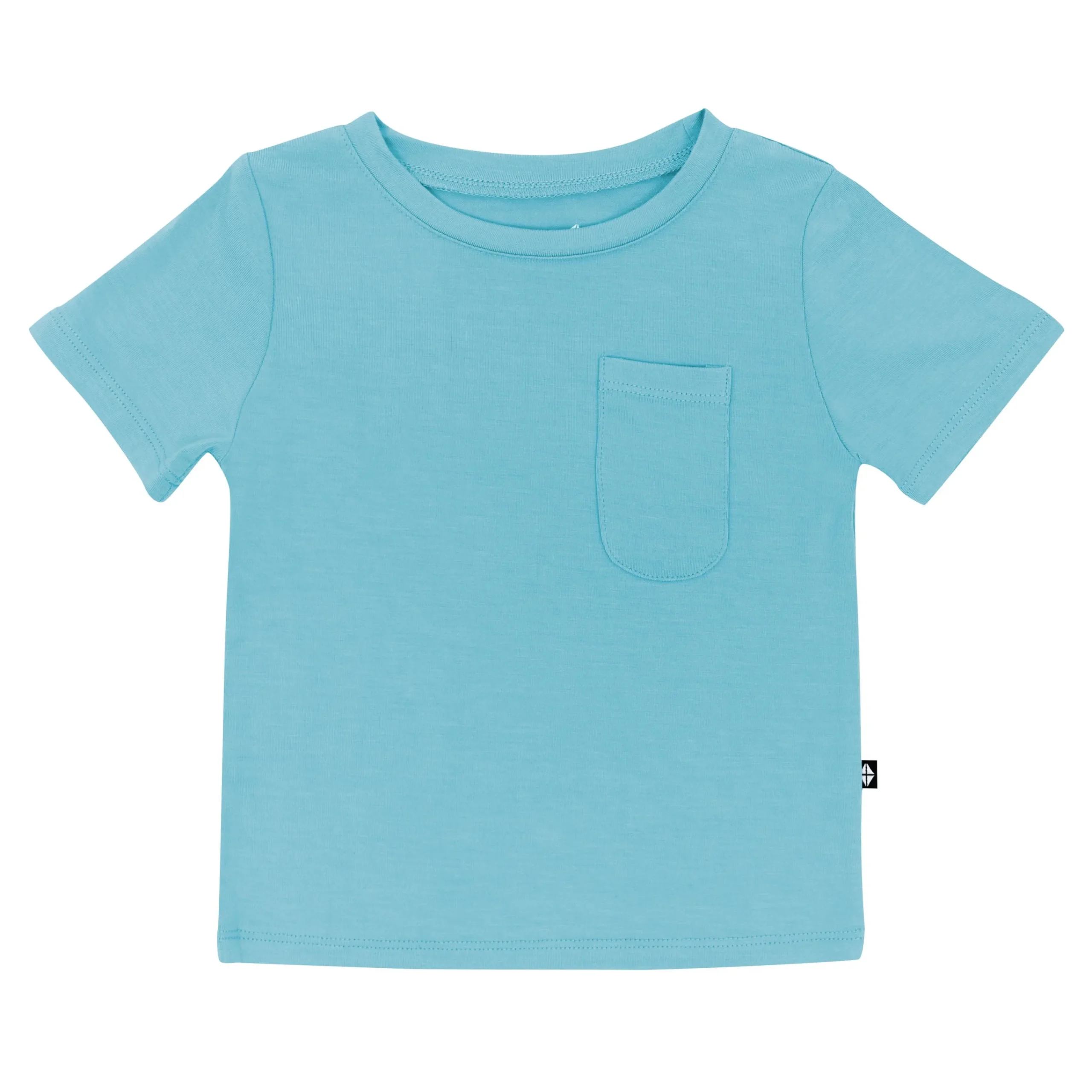 Kyte Baby Toddler Crew Neck Tee in Makai Discount
