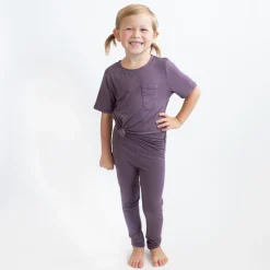 Kyte Baby Toddler Crew Neck Tee in Currant