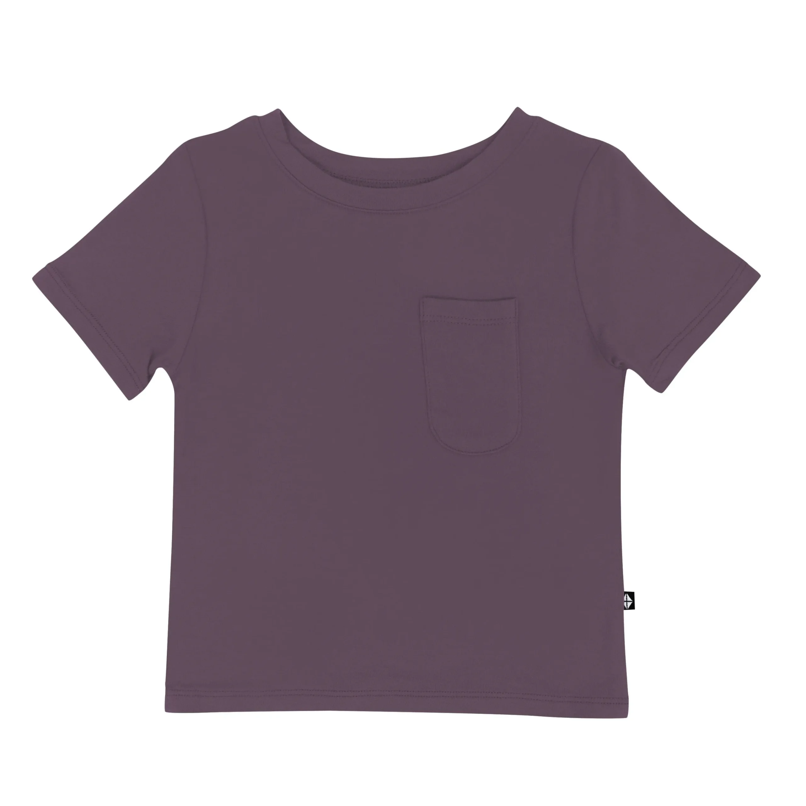 Kyte Baby Toddler Crew Neck Tee in Currant