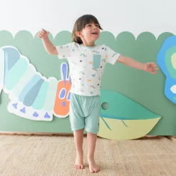 Kyte Baby Toddler Crew Neck Tee in The Very Hungry Caterpillar™ and Friends Hot
