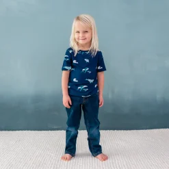 Kyte Baby Toddler Crew Neck Tee in Humpback Hot