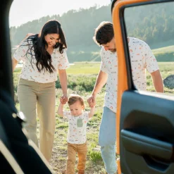 Kyte Baby Toddler Crew Neck Tee in Road Trip Sale