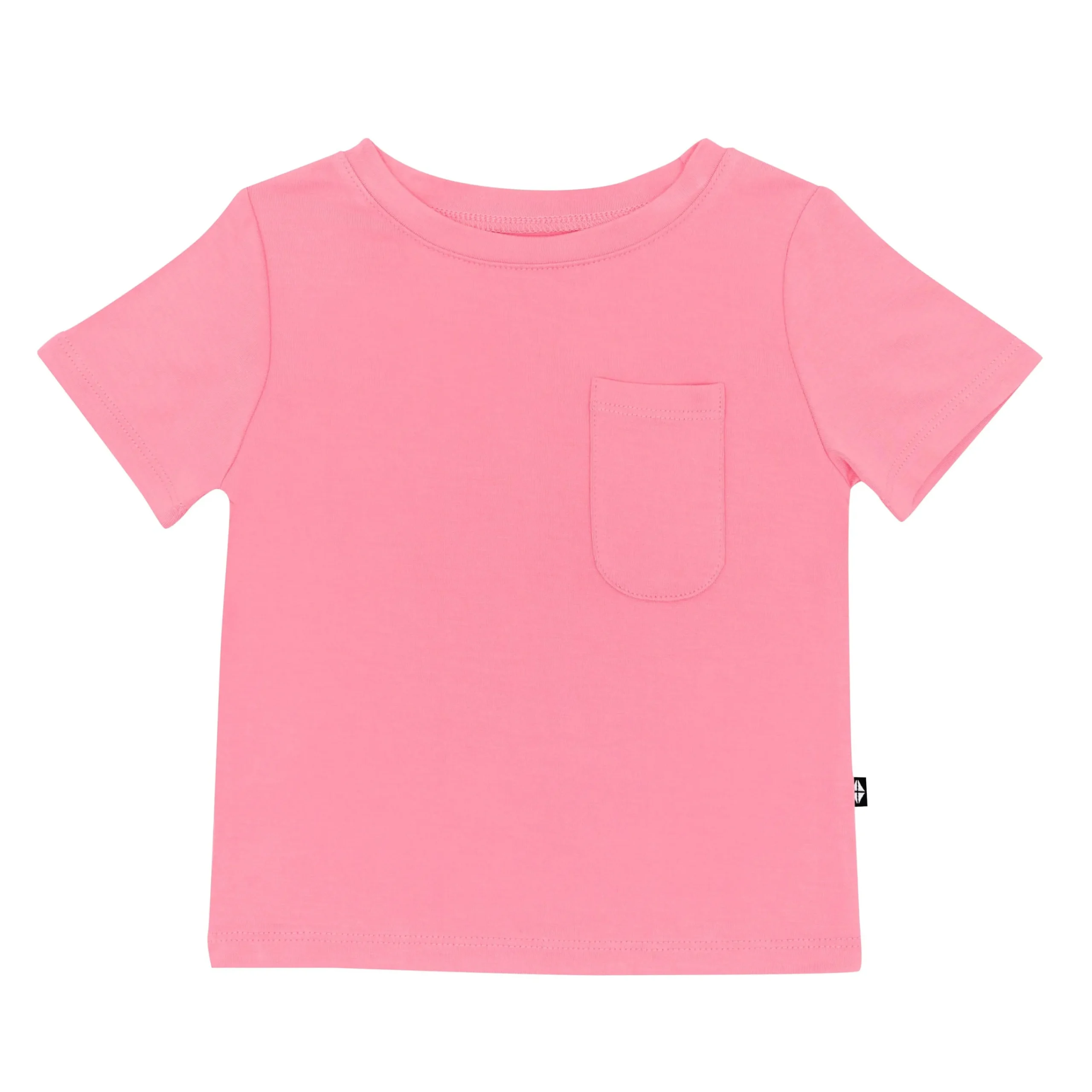 Kyte Baby Toddler Crew Neck Tee in Guava Discount