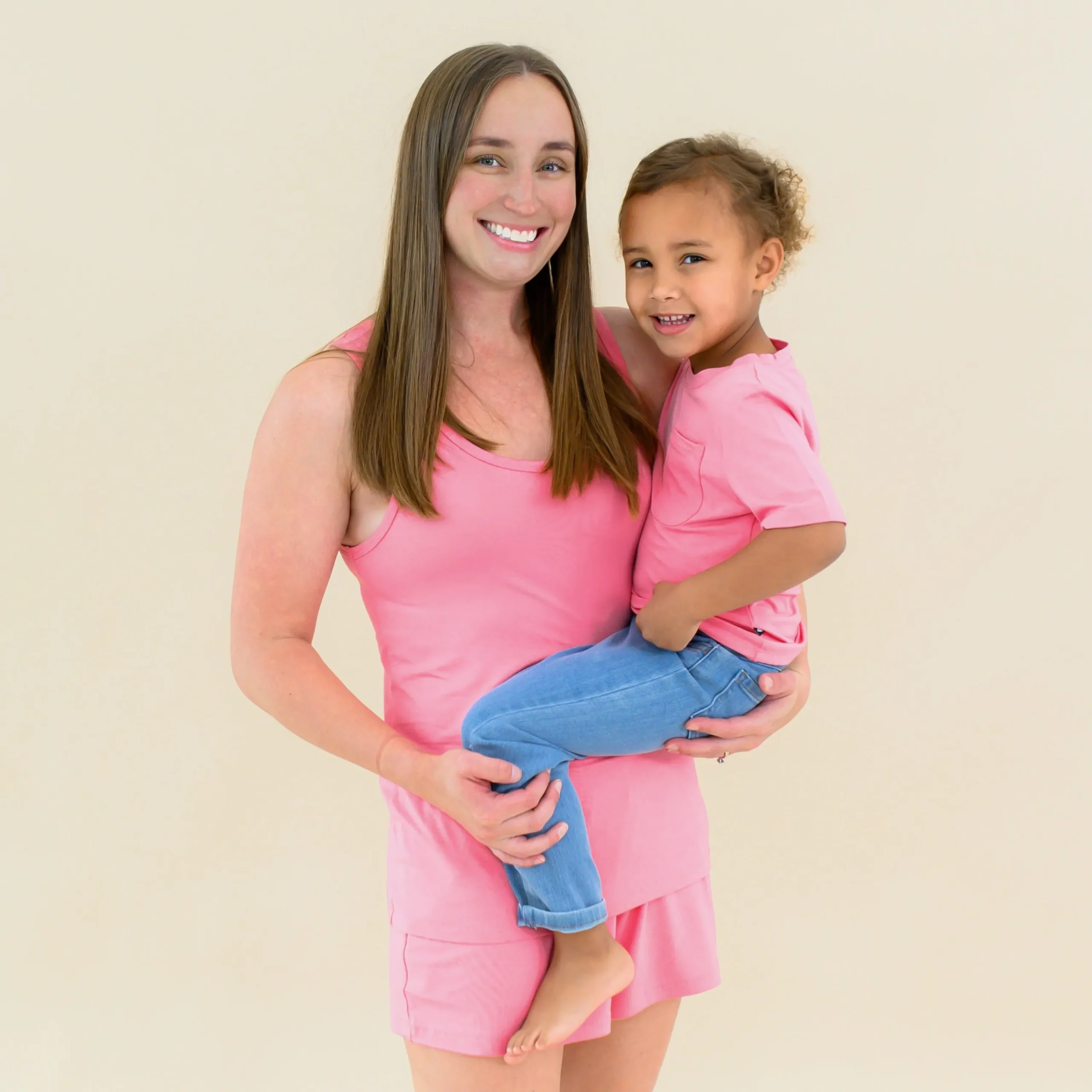 Kyte Baby Toddler Crew Neck Tee in Guava Discount