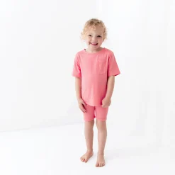 Kyte Baby Toddler Crew Neck Tee in Guava Discount