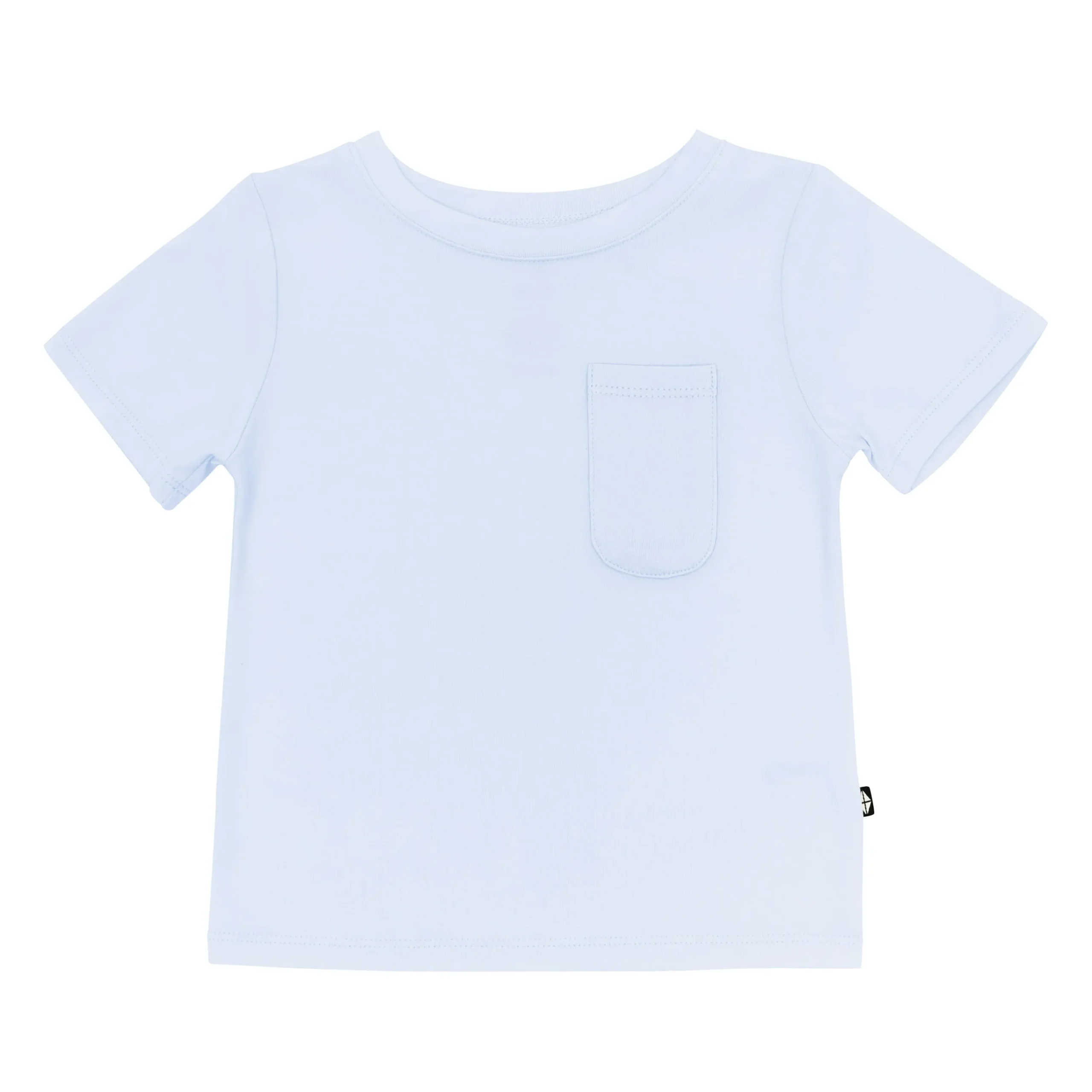 Kyte Baby Toddler Crew Neck Tee in Mist Hot