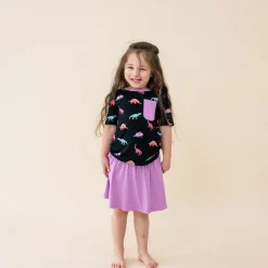 Kyte Baby Toddler Crew Neck Tee in Midnight Roar Clearance