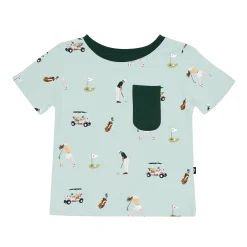 Kyte Baby Toddler Crew Neck Tee in Golf Clearance