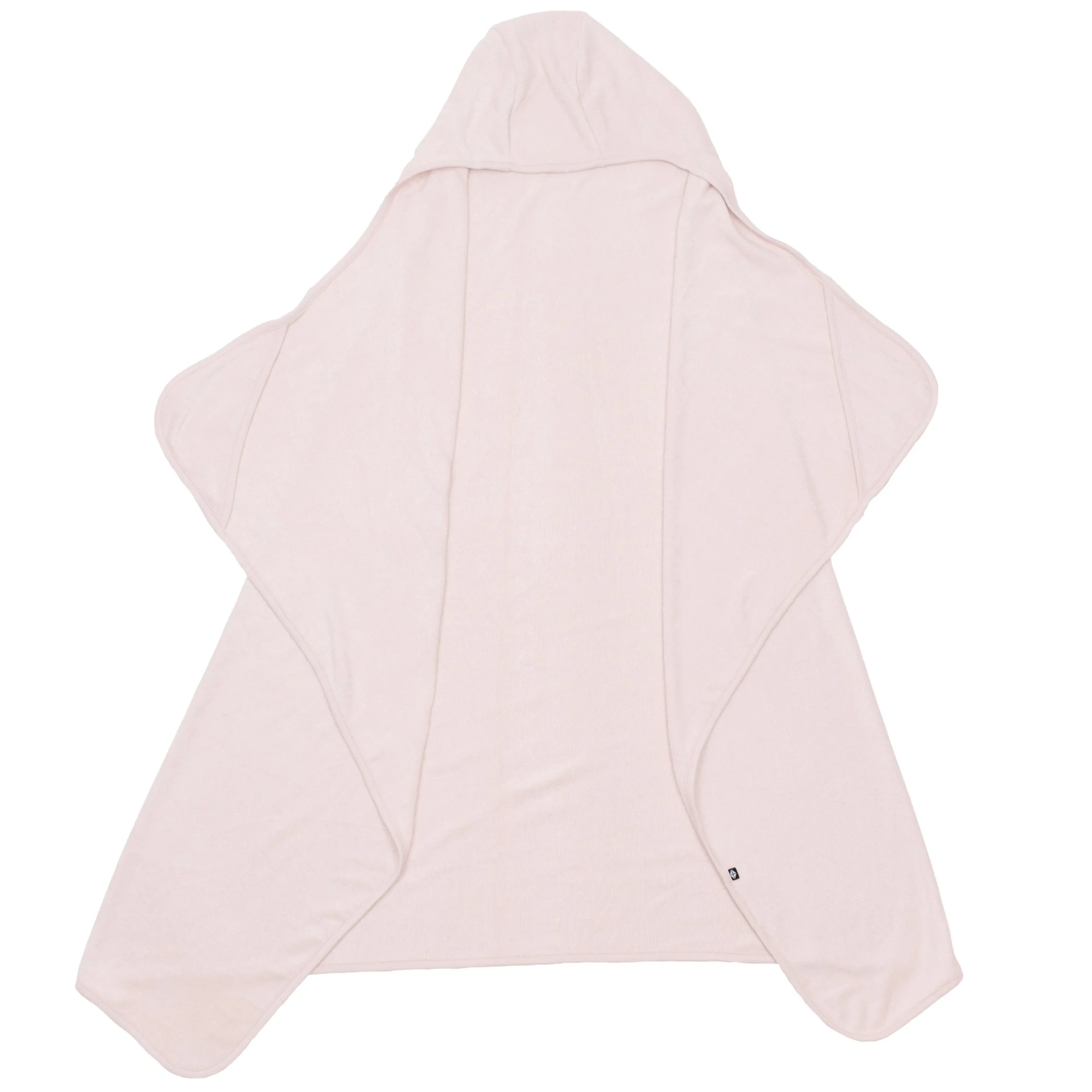 Kyte Baby Toddler Hooded Bath Towel in Blush Hot