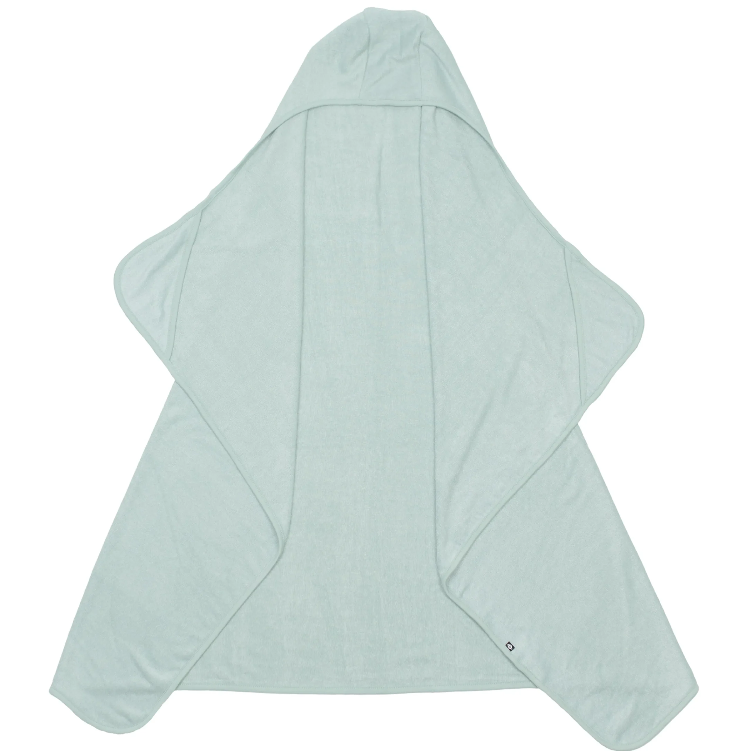 Kyte Baby Toddler Hooded Bath Towel in Sage Hot
