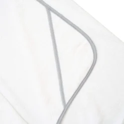 Kyte Baby Toddler Hooded Bath Towel in Cloud with Storm Trim Online
