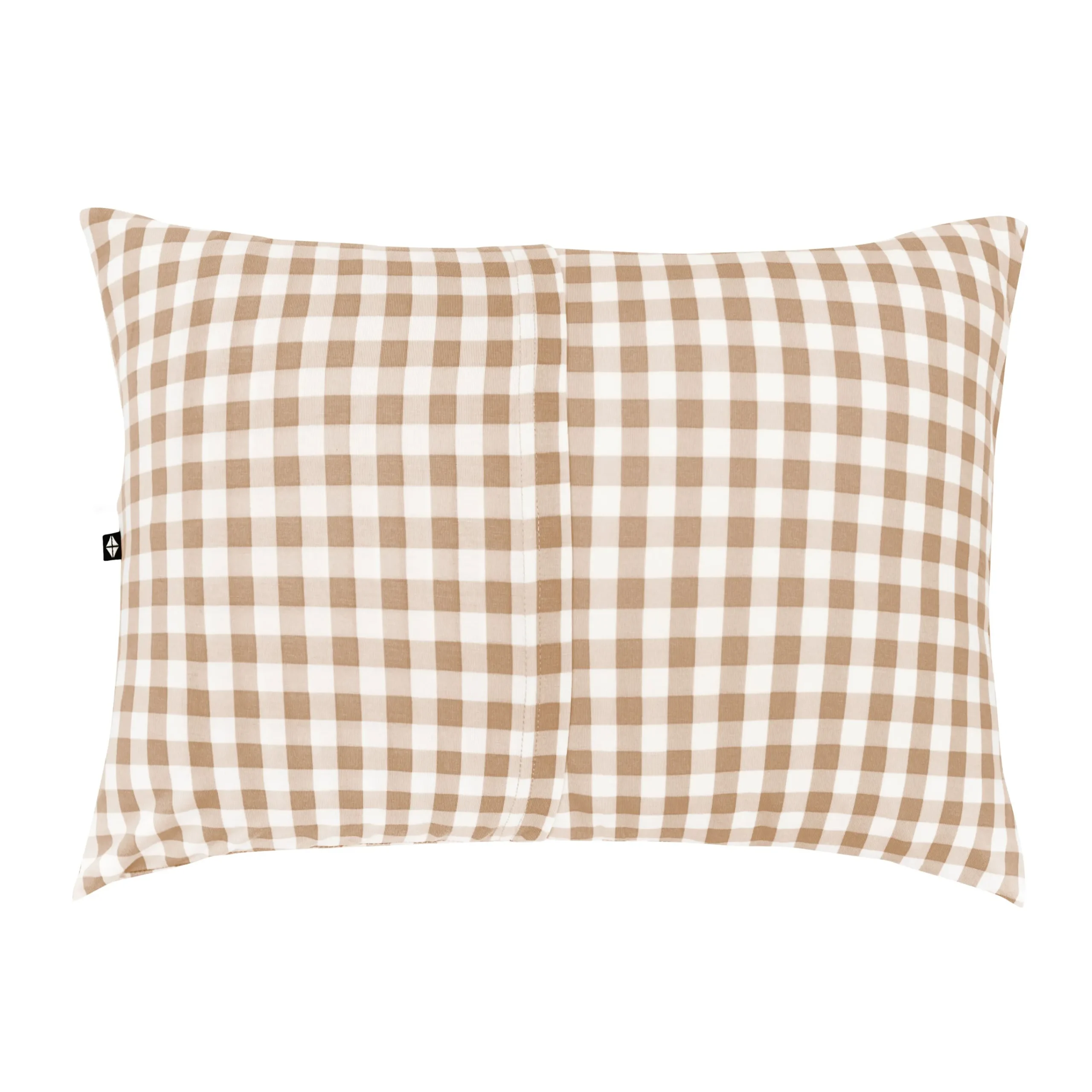 Kyte Baby Toddler Pillowcase in Gingham Bisque Online