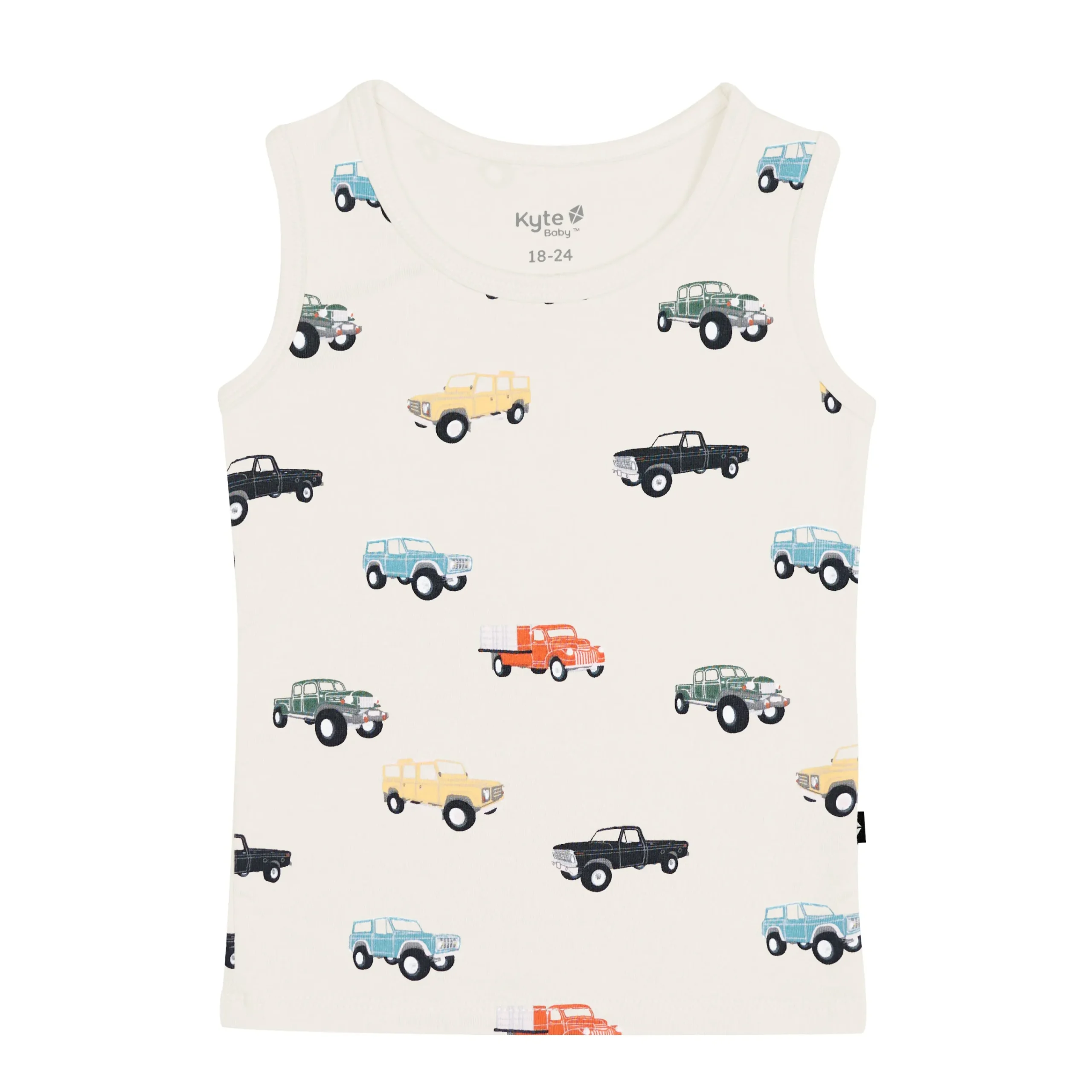 Kyte Baby Toddler Tank Top in Vintage Truck Sale