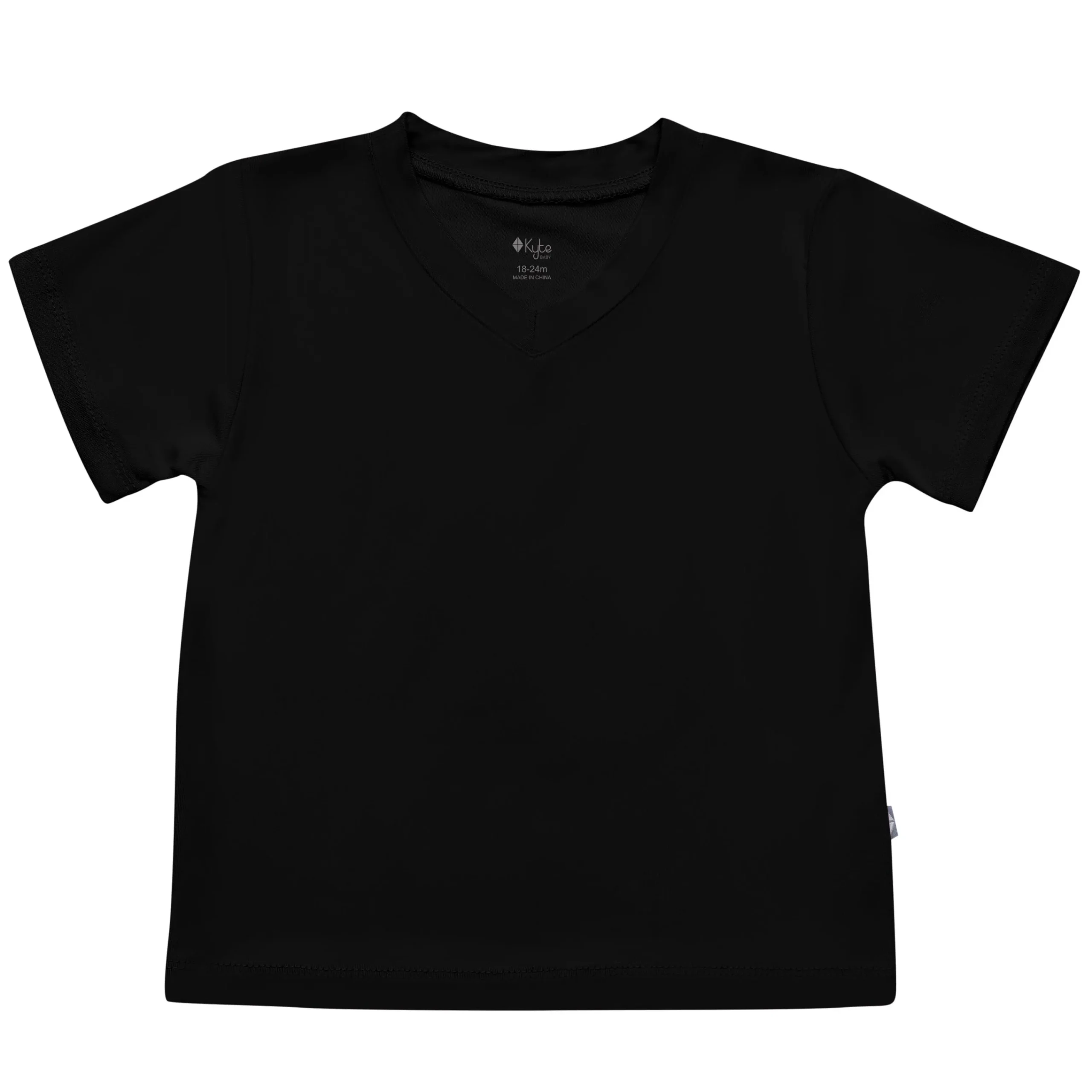 Kyte Baby Toddler V-Neck Tee in Midnight Hot