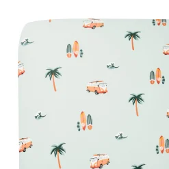 Kyte Baby Twin Sheet in Dew Surf Best