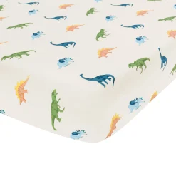 Kyte Baby Twin Sheet in Ecru Roar Online