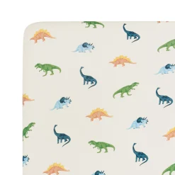 Kyte Baby Twin Sheet in Ecru Roar Online