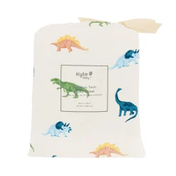 Kyte Baby Twin Sheet in Ecru Roar Online