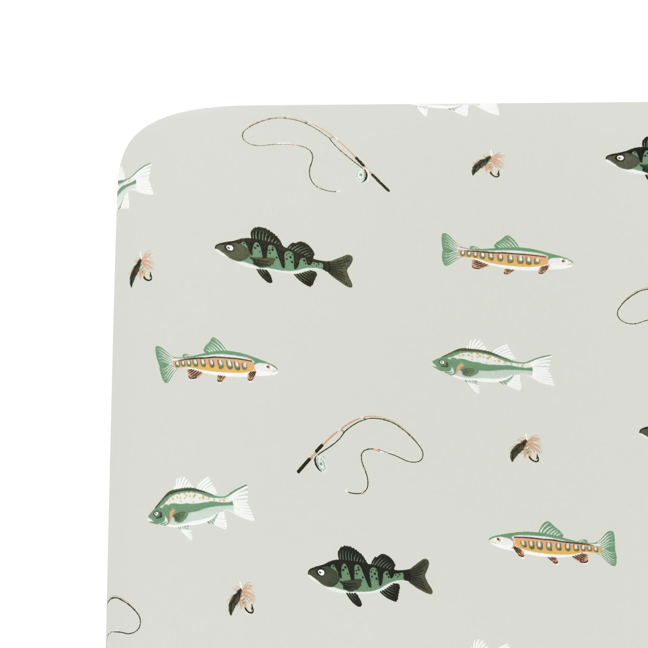 Kyte Baby Twin Sheet in Fishing Hot