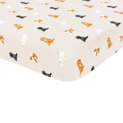 Kyte Baby Twin Sheet in Fluffy Dog Outlet