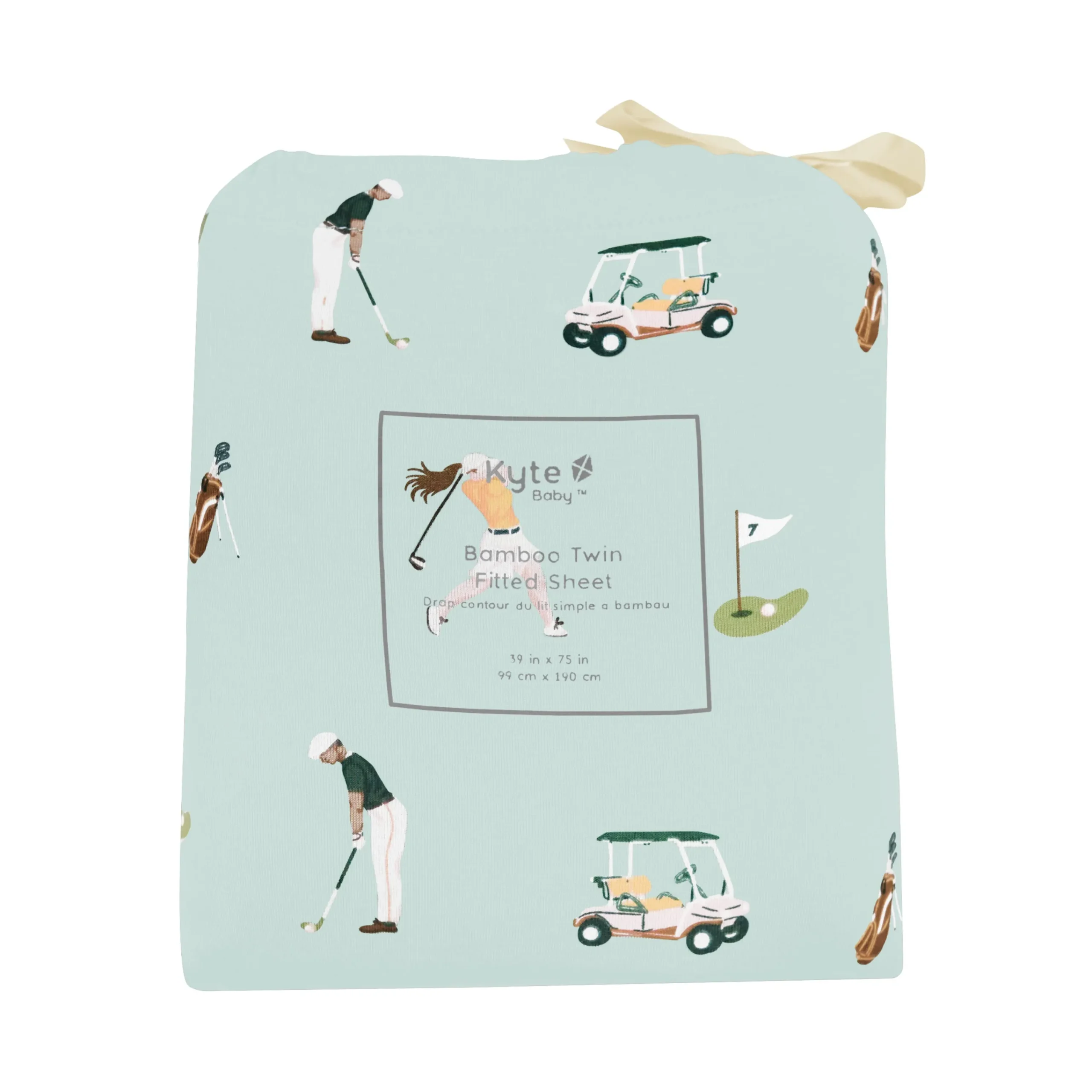 Kyte Baby Twin Sheet in Golf Online