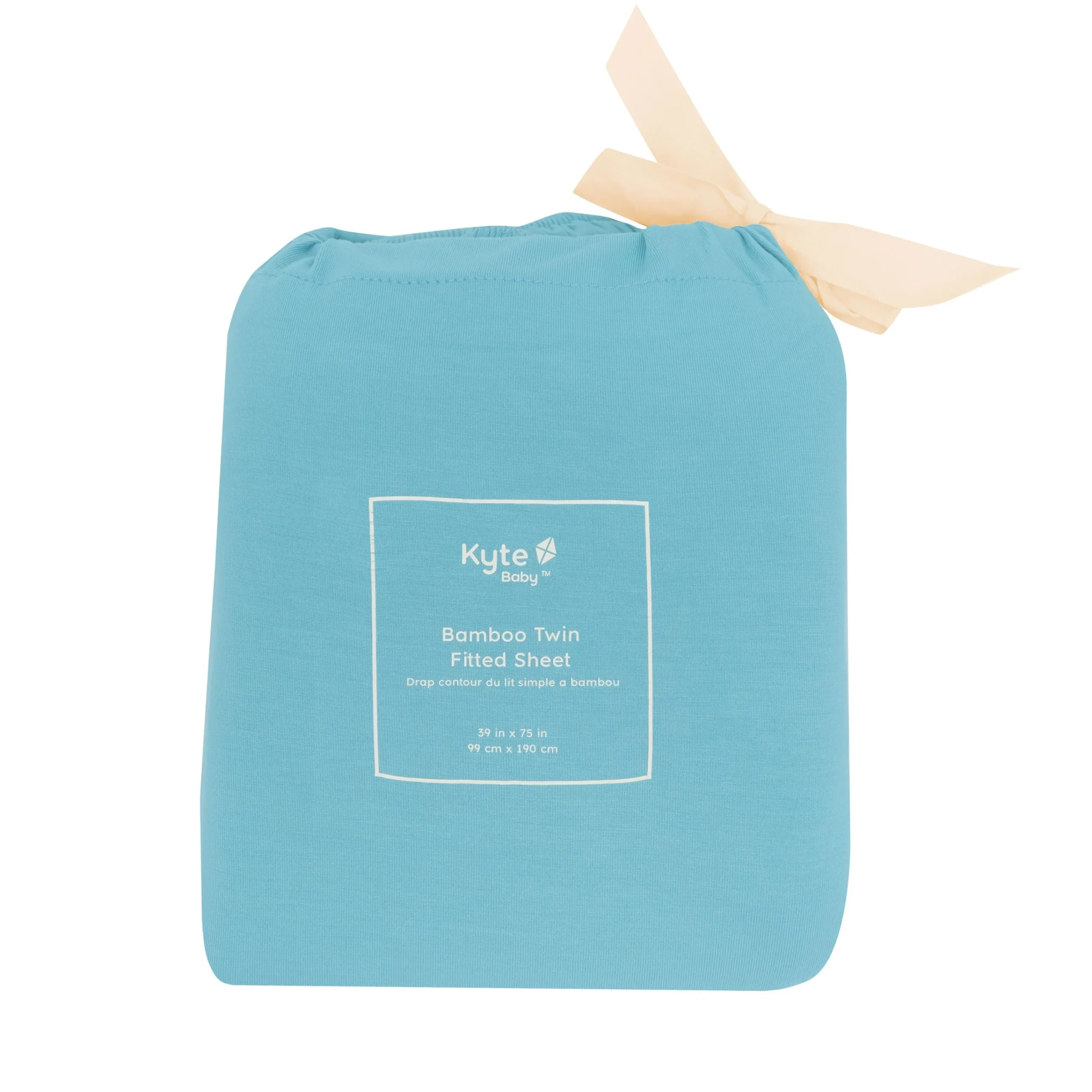 Kyte Baby Twin Sheet in Makai Clearance