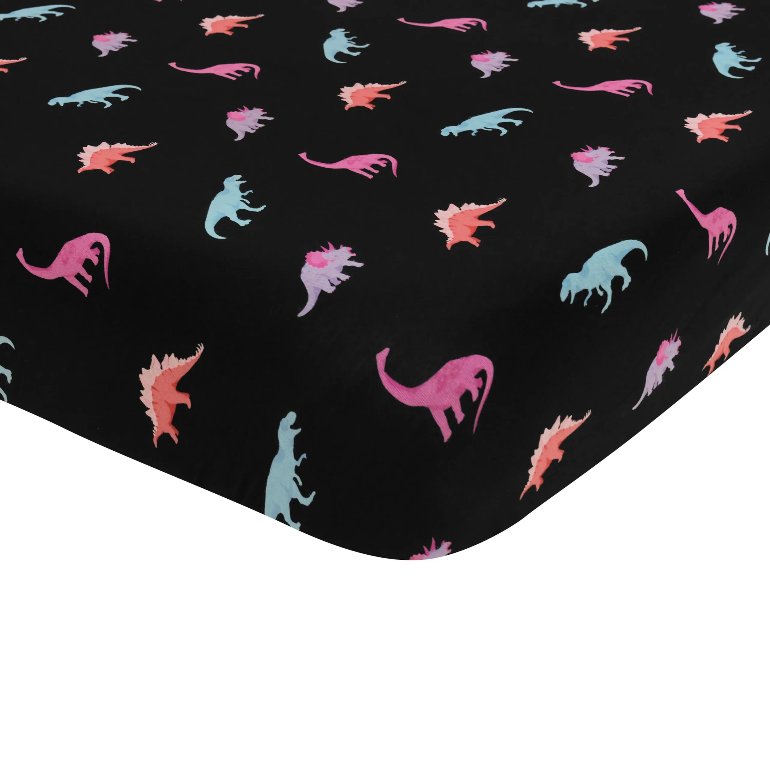 Kyte Baby Twin Sheet in Midnight Roar Hot