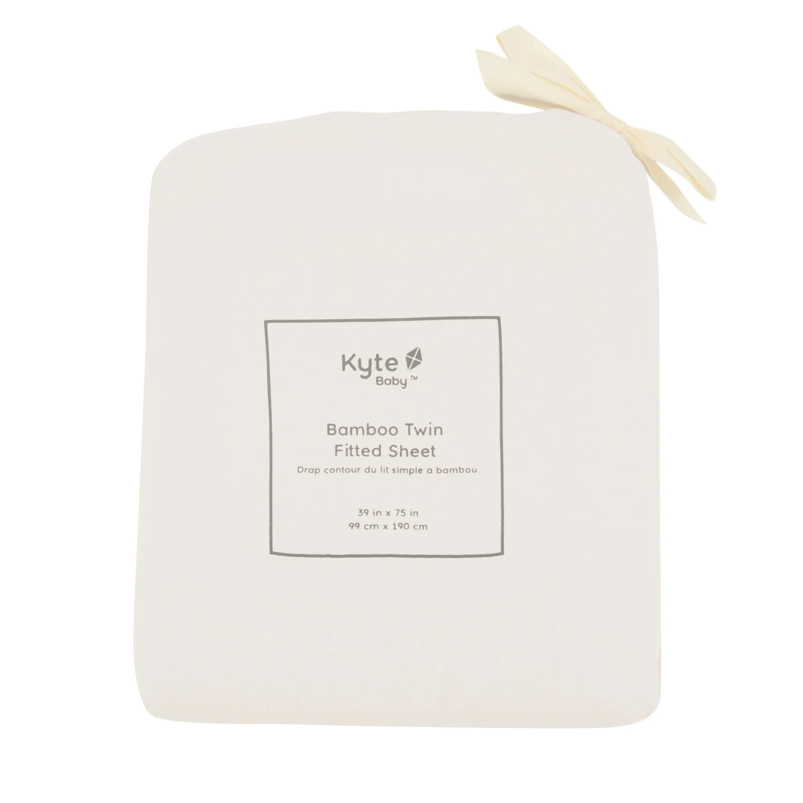 Kyte Baby Twin Sheet in Oat Hot