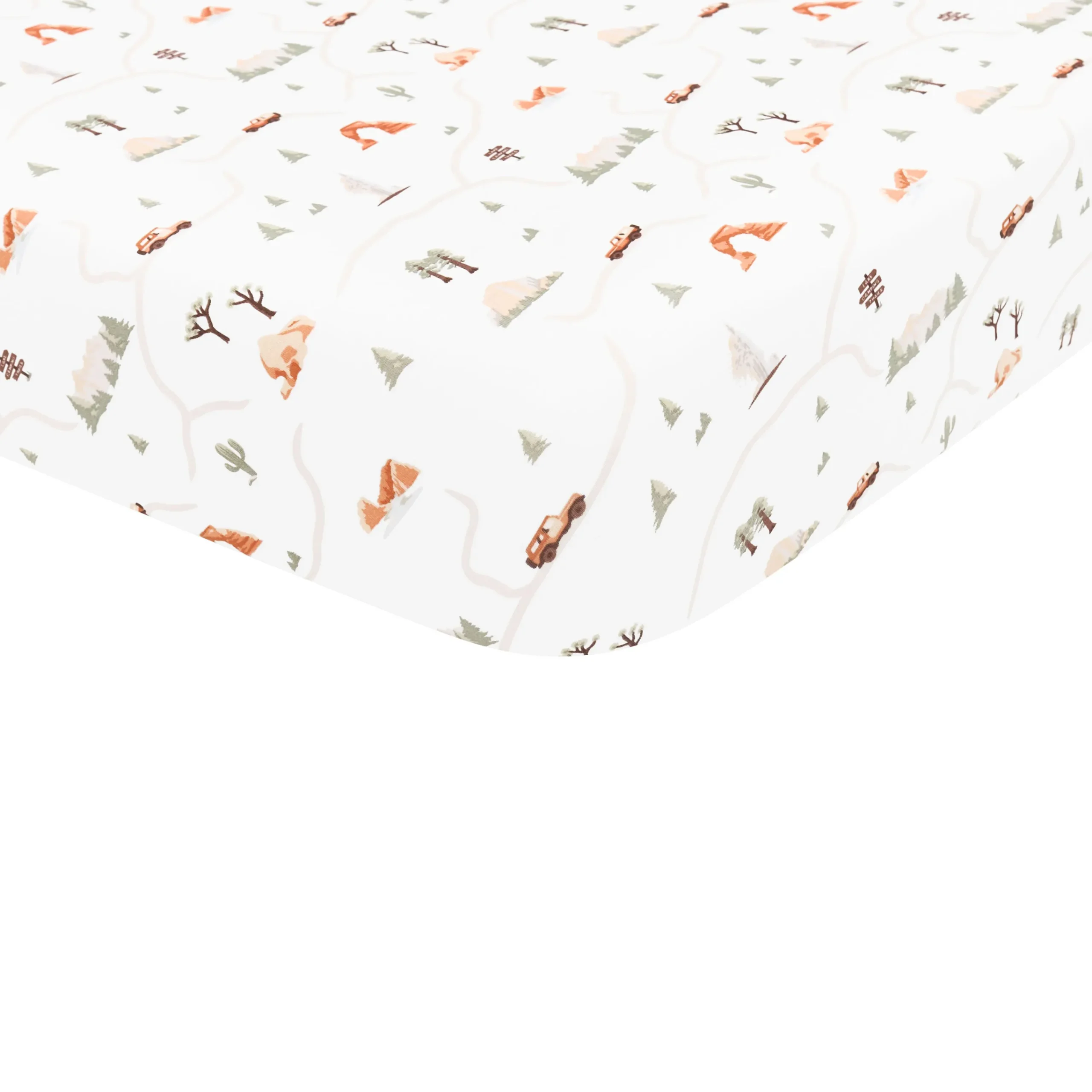 Kyte Baby Twin Sheet in Road Trip Hot