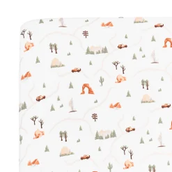 Kyte Baby Twin Sheet in Road Trip Hot