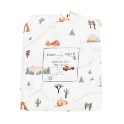 Kyte Baby Twin Sheet in Road Trip Hot