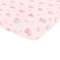 Kyte Baby Twin Sheet in Sakura Peony Clearance