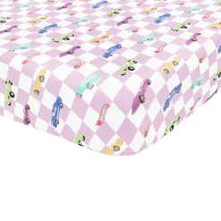 Kyte Baby Twin Sheet in Sparkles and Speed Outlet