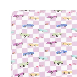 Kyte Baby Twin Sheet in Sparkles and Speed Outlet