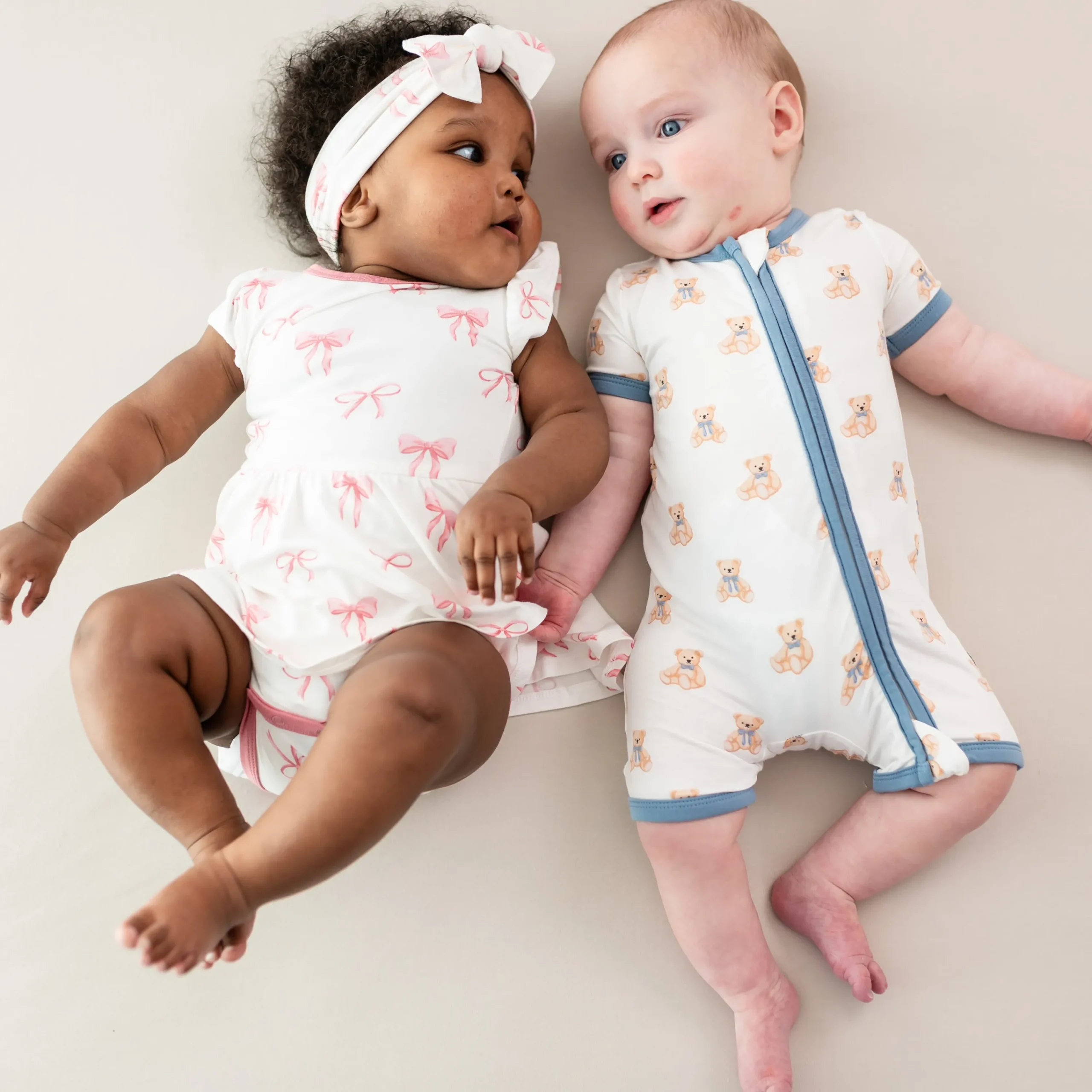 Kyte Baby Twirl Bodysuit Dress in Bow New