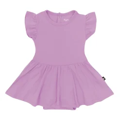 Kyte Baby Twirl Bodysuit Dress in Poi Hot